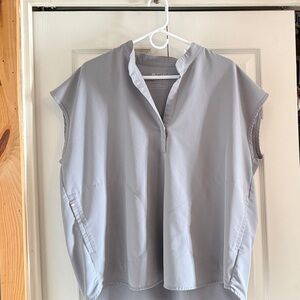 Figs Light Gray Rafaela scrub top